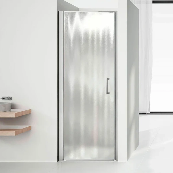 Душевая дверь в нишу Vincea Orta VPP-1O900CH 90 см стекло шиншилла - фото 1