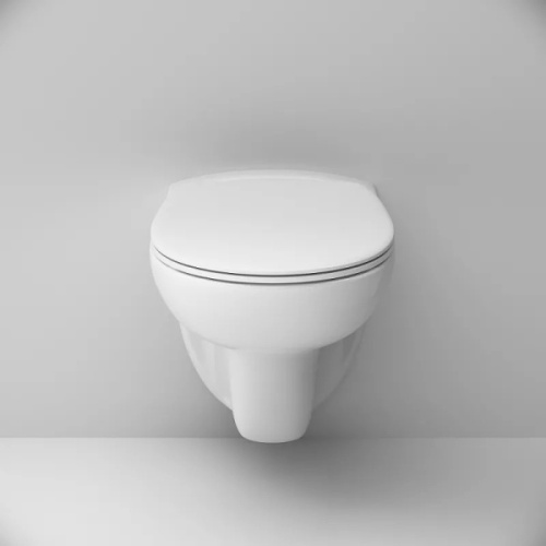 Унитаз с инсталляцией Am.Pm Sense с сидением микролифт и белой клавишей, по запросу - фото 3