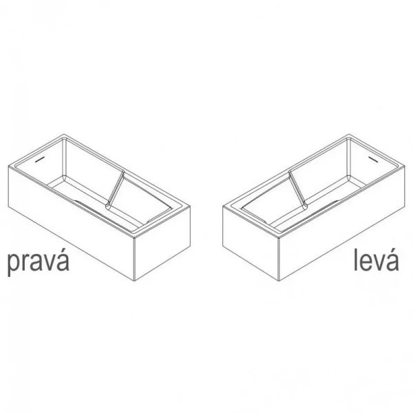 Акриловая ванна Riho Still Shower Elite Plug & Play B103009005/B103010005, 180 x 80 см, левая/правая, цвет белый - фото 3