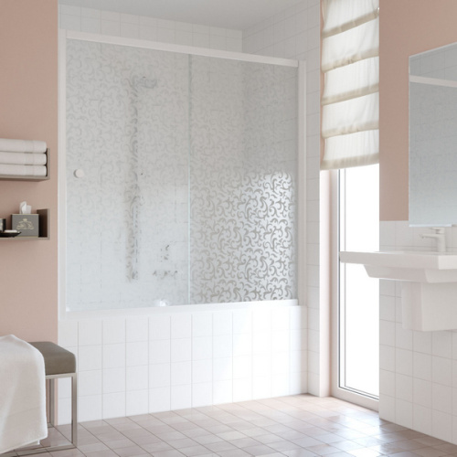 Душевая шторка на ванную Vegas-glass ZV 150, стеклянные - фото 5