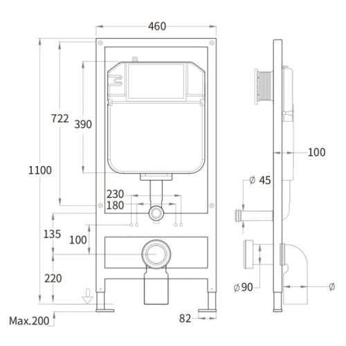 Схема, для унитаза - фото 2