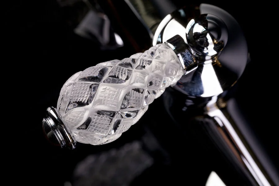 Смеситель для ванны Boheme Crystal с фиксированным изливом - фото 3