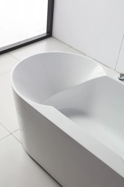 Ванна акриловая Bolu BL-326S/150, 150 x 80 см, слив-перелив в комплекте, белый, отдельностоящие - фото 6