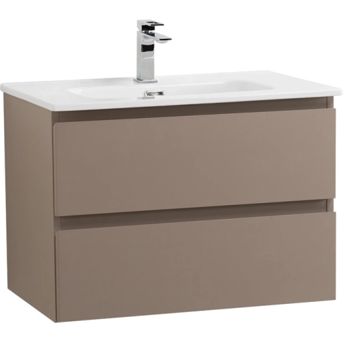 Тумба под раковину подвесная BelBagno Kraft 70 см бежевый матовый - фото 13