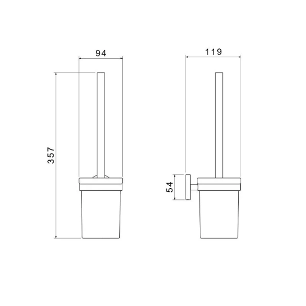 Ершик Акватек Европа оружейная сталь - фото 3