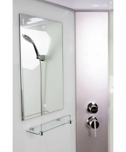 Душевая кабина Niagara Classic 120x90 см правая, стеклянные, матовые - фото 7