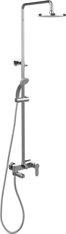 Душевая стойка Paffoni Blu ZCOL632 со смесителем - фото 4