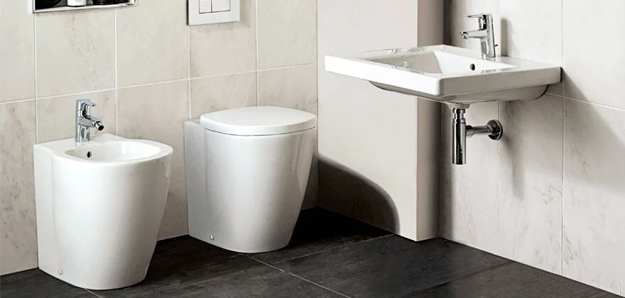 Биде напольное Ideal Standard Connect с 1 отверстием под смеситель, белые - фото 5