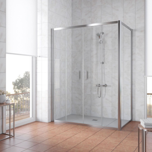 Душевой уголок Vegas-glass Z2P+ZPV 150х80 - фото 2