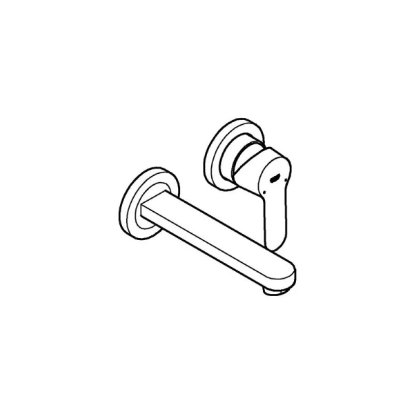 Смеситель для раковины Grohe BauEdge с внутренней частью - фото 3