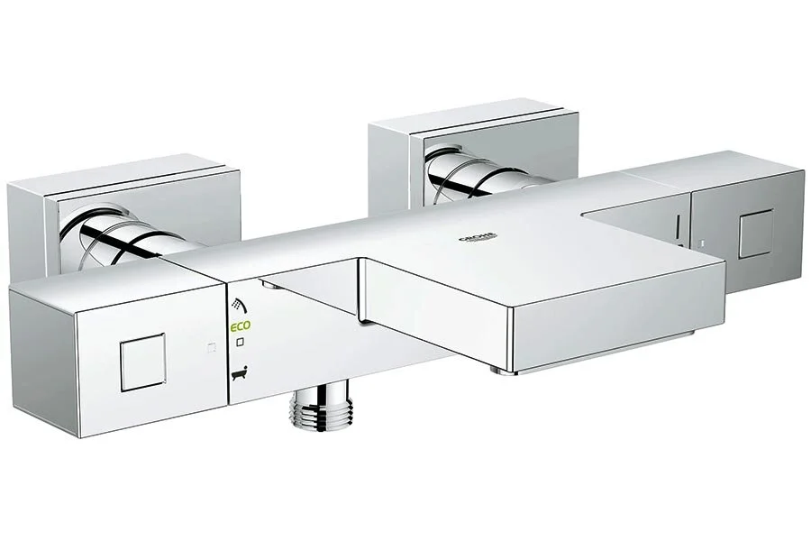 Смеситель для ванны термостатический Grohe Grohtherm Cube 34497000 - фото 1