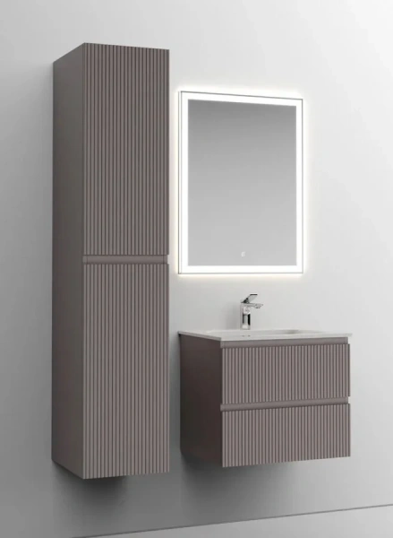 Тумба под раковину подвесная Sancos Snob T 60 см doha soft, подвесная, пристенная - фото 4