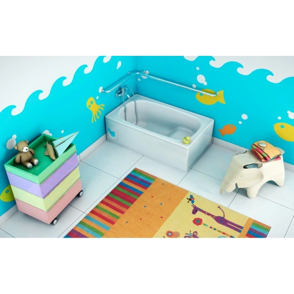 Ванна стальная BLB Europa Mini 105x70 см сидячая - фото 3