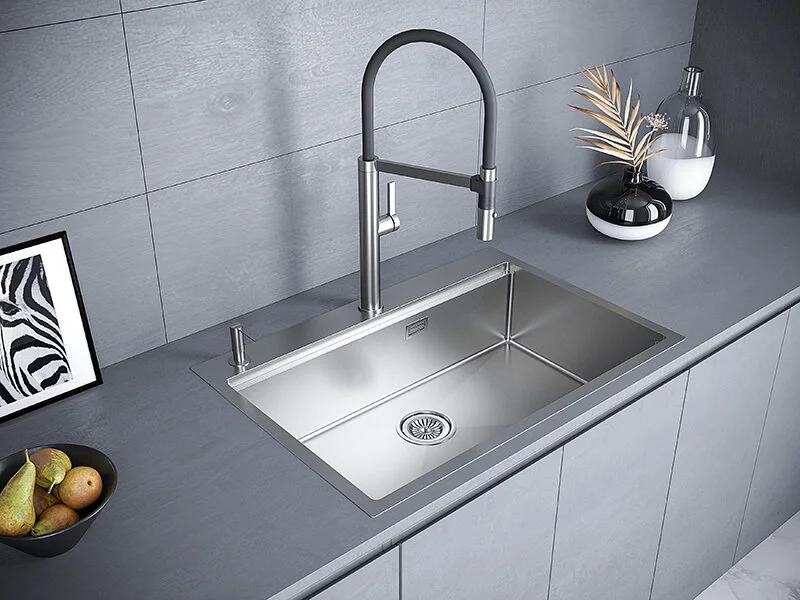 Мойка для кухни Paulmark Vast-Pro PM707551 75 см врезная - фото 4