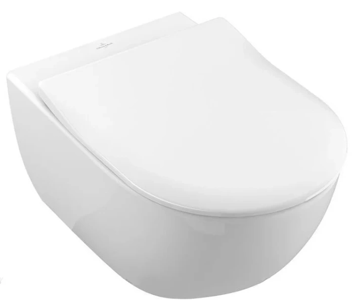 Унитаз подвесной Villeroy & Boch Subway 2.0 с сиденьем и грязеотталкивающим покрытием - фото 1