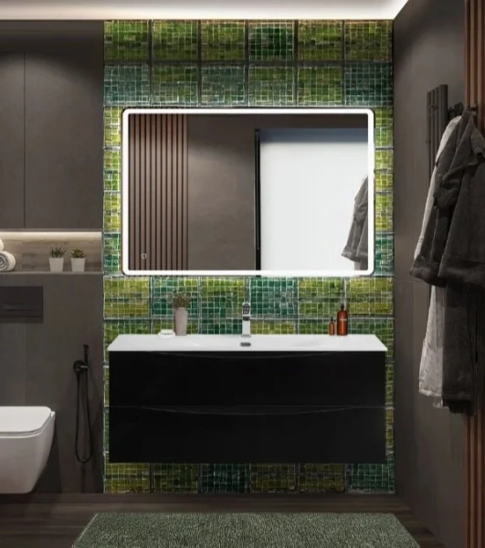 Тумба под раковину подвесная BelBagno Marino-Cer-N 120 см Rovere Bianco - фото 3