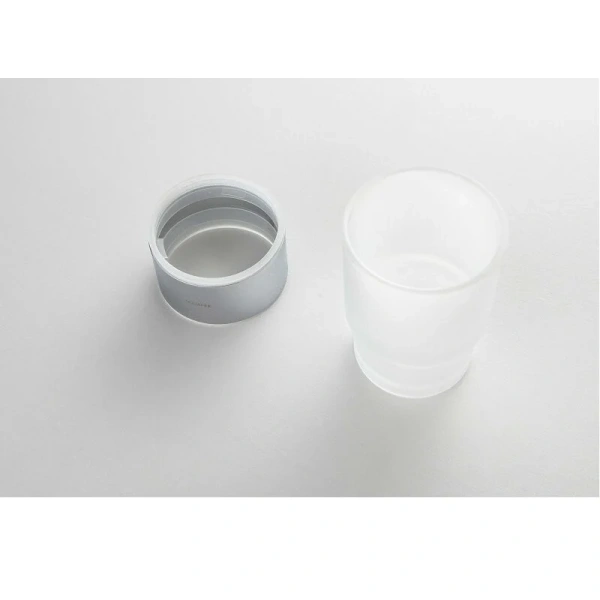 Стакан для ванной Акватек Лира хром - фото 4