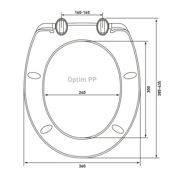 Крышка-сиденье BERGES Unit PP белая, нет в наличии index_2 - фото 6