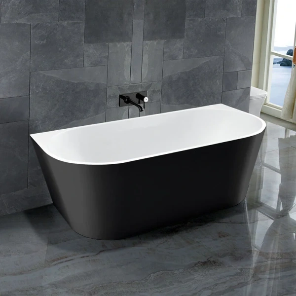 Ванна акриловая Vincea 170x80 см черная матовая, акриловые - фото 2