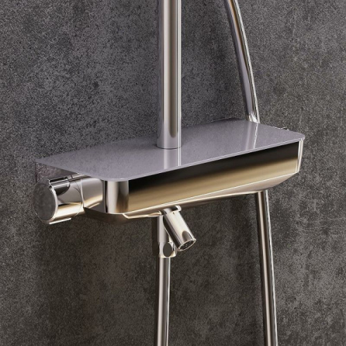 Душевая стойка Damixa Scandinavian Pure 936760 с термостатом - фото 3