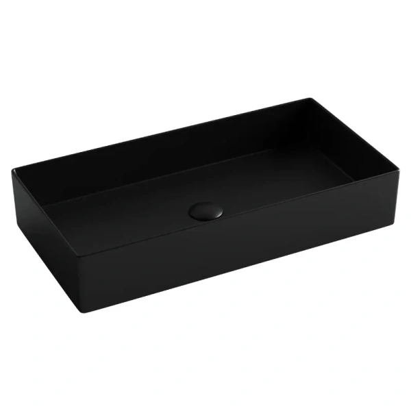 Раковина Ceramica Nova Element 70 см черная матовая - фото 1