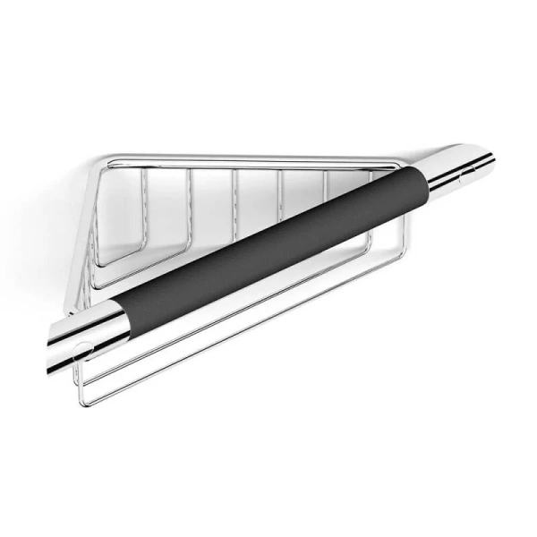 Поручень для ванной Black&White Swan с полкой - фото 1