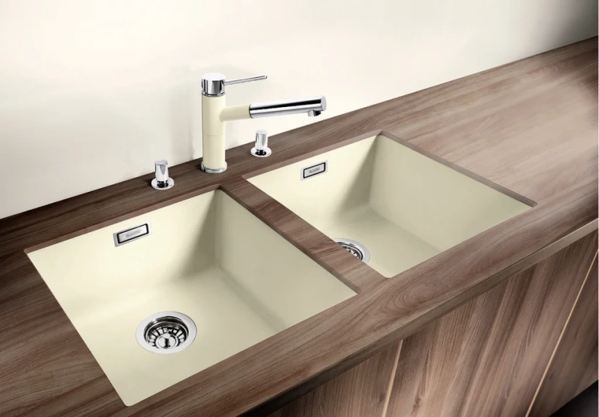 Мойка для кухни Blanco Subline 400-U 43 см жасмин - фото 2