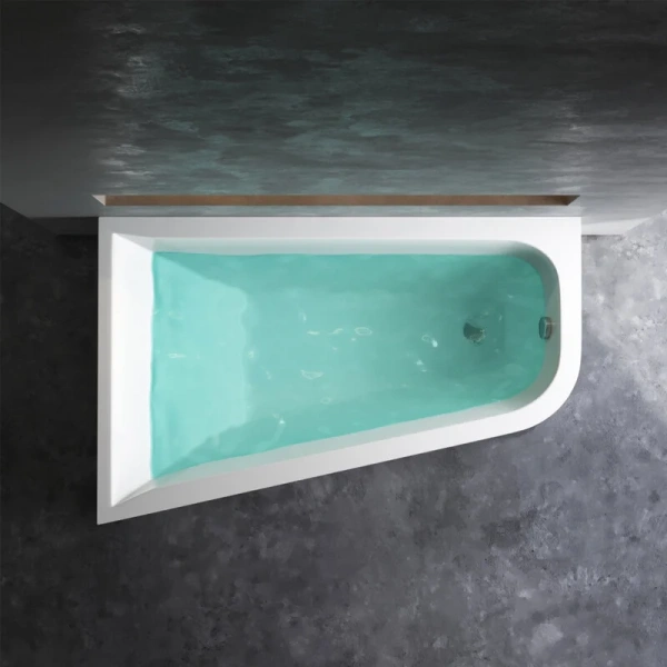 Ванна акриловая Am.Pm Spirit 160х100 см левосторонняя, угловые, приставные - фото 6