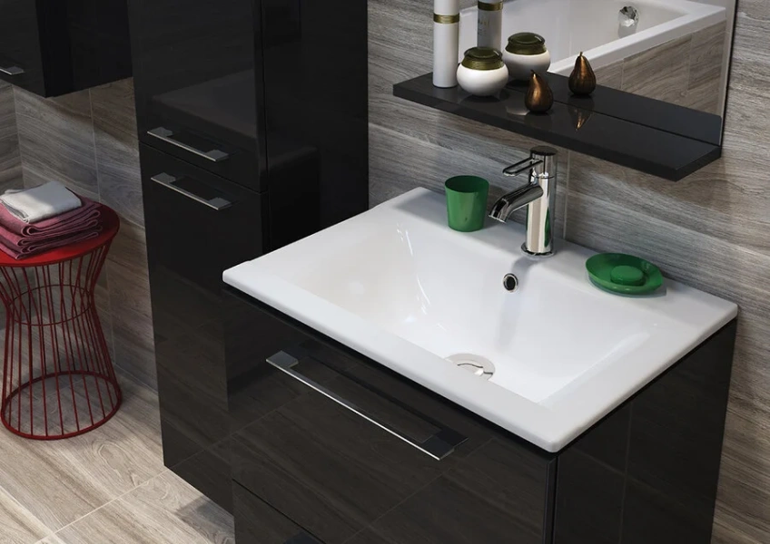 Раковина Cersanit Ontario 50 см встраиваемая, белая, прямоугольной формы - фото 5