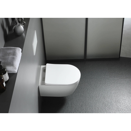 Унитаз подвесной Акватек Европа безободковый, фарфор, керамика - фото 8