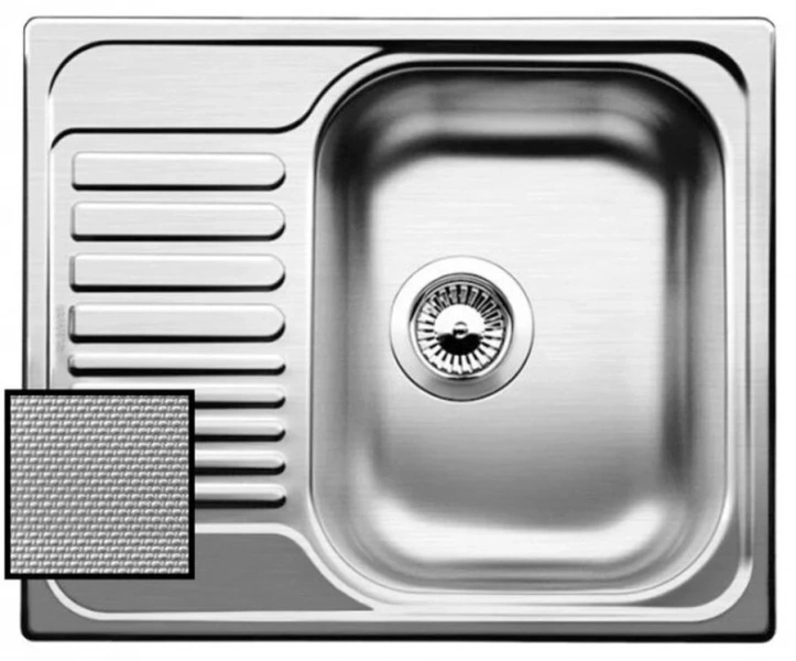 Мойка для кухни Blanco Tipo 45 S Mini сталь декор - фото 1