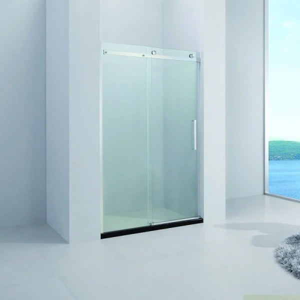 Душевая дверь в нишу Black&White Stellar Wind 100 см стекло прозрачное - фото 1
