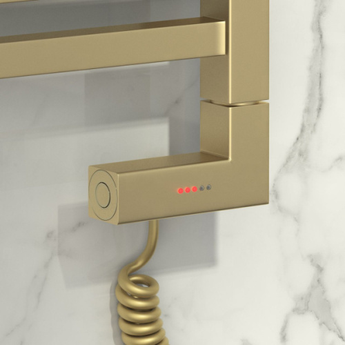 Полотенцесушитель электрический Сунержа Аркус 2.0 100х60 см матовая шампань, тэн правый, другие - фото 3