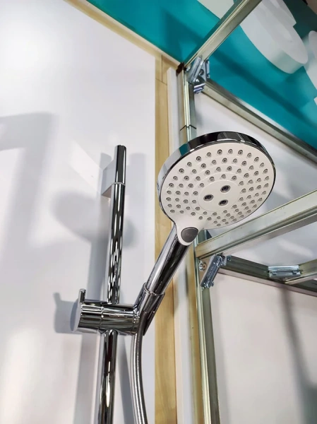 Душевой гарнитур Hansgrohe Raindance Select S хром/белый, хром, белые index_1 - фото 8
