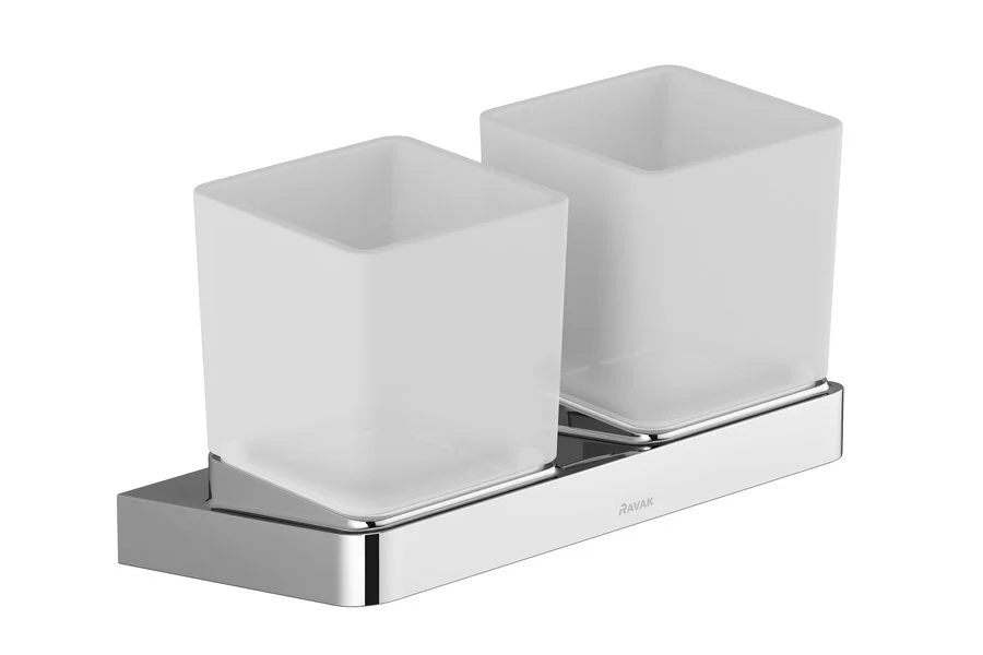 Стакан для ванной Ravak 10° хром - фото 1
