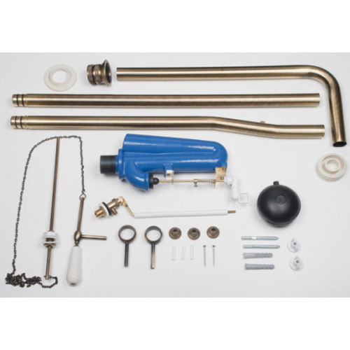 Механизм слива для бачка с высокой трубой, с цепочкой для смыва Tiffany World Bristol TWBR1 - фото 13