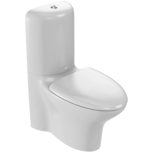 Унитаз-компакт Jacob Delafon Nouvelle Vague UJK102-00 безободковый - фото 1