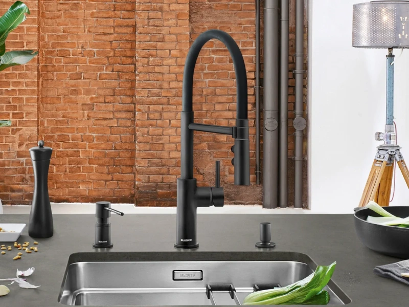 Дозатор Blanco Lato черный матовый - фото 4