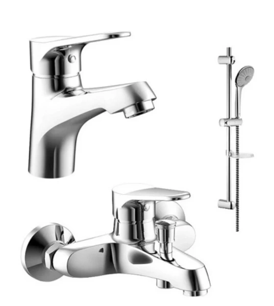 Комплект для ванной комнаты Bravat Eco F00313C - фото 1
