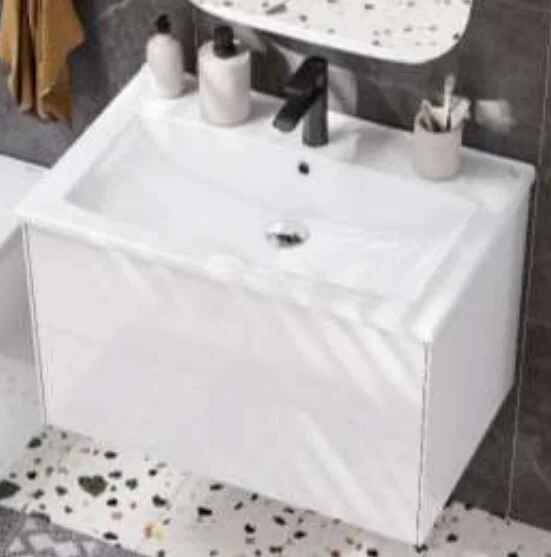 Тумба с раковиной подвесная Акватон Сохо 1A258101AJ 75 см с механизмом открывания Push-To-Open