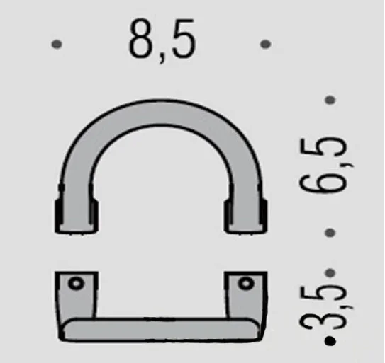 Крючок для ванной Colombo Lulu LC47 одинарный, современные, hi-tech - фото 2