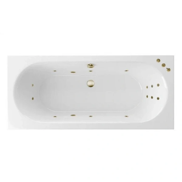 Ванна гидромассажная Excellent Oceana Smart 180 x 80 см, белый/бронза, WAEX.OCE18.SMART.BR - фото 1