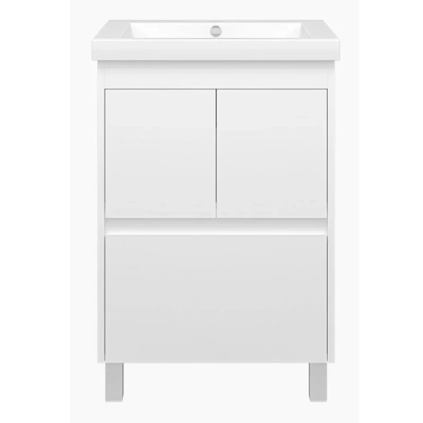 Тумба с раковиной напольная Misty Алиса 60 см МДФ