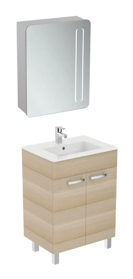 Тумба с раковиной напольная Ideal Standard Tempo E3239 60 см с 2-мя дверцами - фото 3