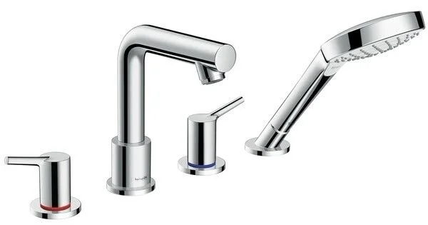 Смеситель для ванны Hansgrohe Talis S 72418000 двухвентильный - фото 1
