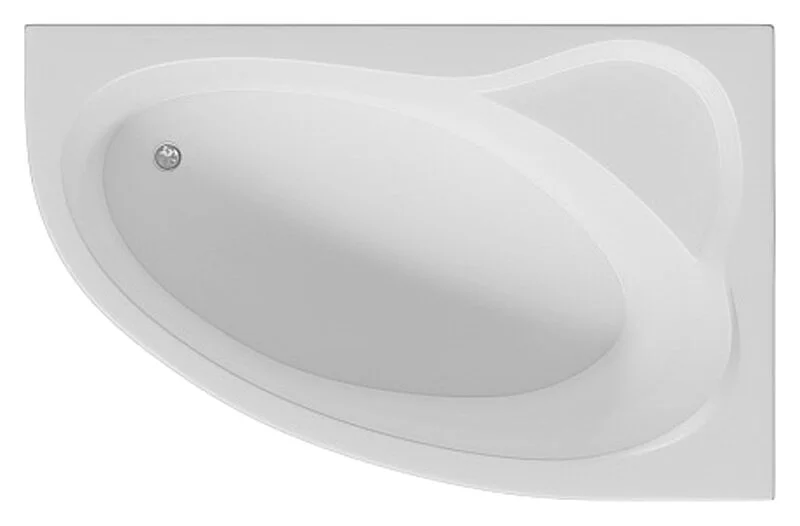Ванна акриловая Azario Laura 170 x 110 см, белая, левая/правая, угловые, приставные, встраиваемые - фото 6