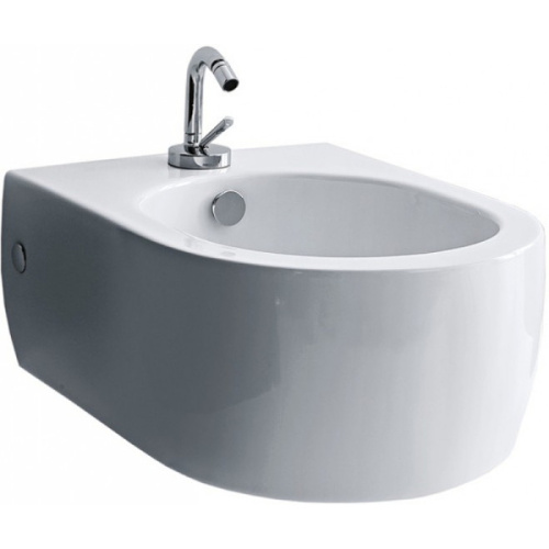 Биде подвесное Kerasan Flo с шумоизоляционной пластиной - фото 1