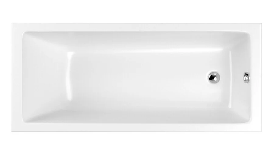 Ванна акриловая Whitecross Wave, 160 х 80 см, увеличенная толщина акрила, усиленная армировка, 0101.160080.100 - фото 1