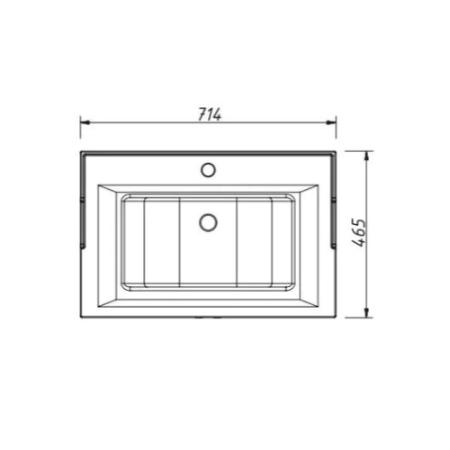 Тумба под раковину напольная Caprigo Albion Concept 70 см бланж - фото 3