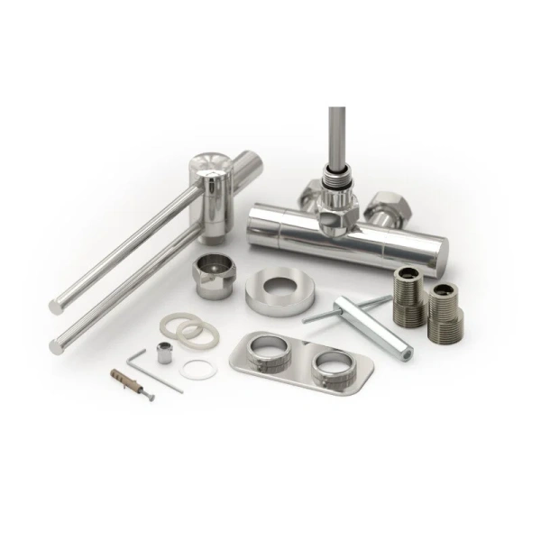 Полотенцесушитель водяной Сунержа Лайк EU50 5x120 см матовый белый, для систем горячего водоснабжения, для систем отопления, с нижним подключением - фото 5